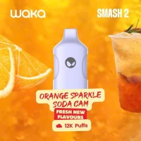 Waka Smash 2 12000 Puffs Orange Sparkle 50Mg ( Soda Cam )